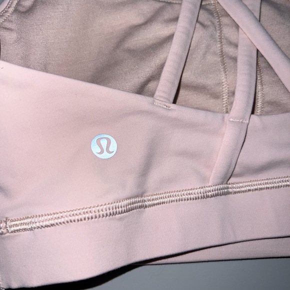 Lululemon 🍋 Energy Bra Medium Support, B–D Cups in Misty Shell Size 6 - Picture 4 of 8